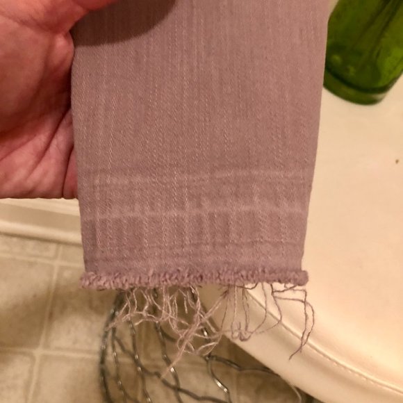 Mossimo High-Rise Light Purple Distressed Skinny Jeans 27 waist/4 regular - Picture 5 of 5